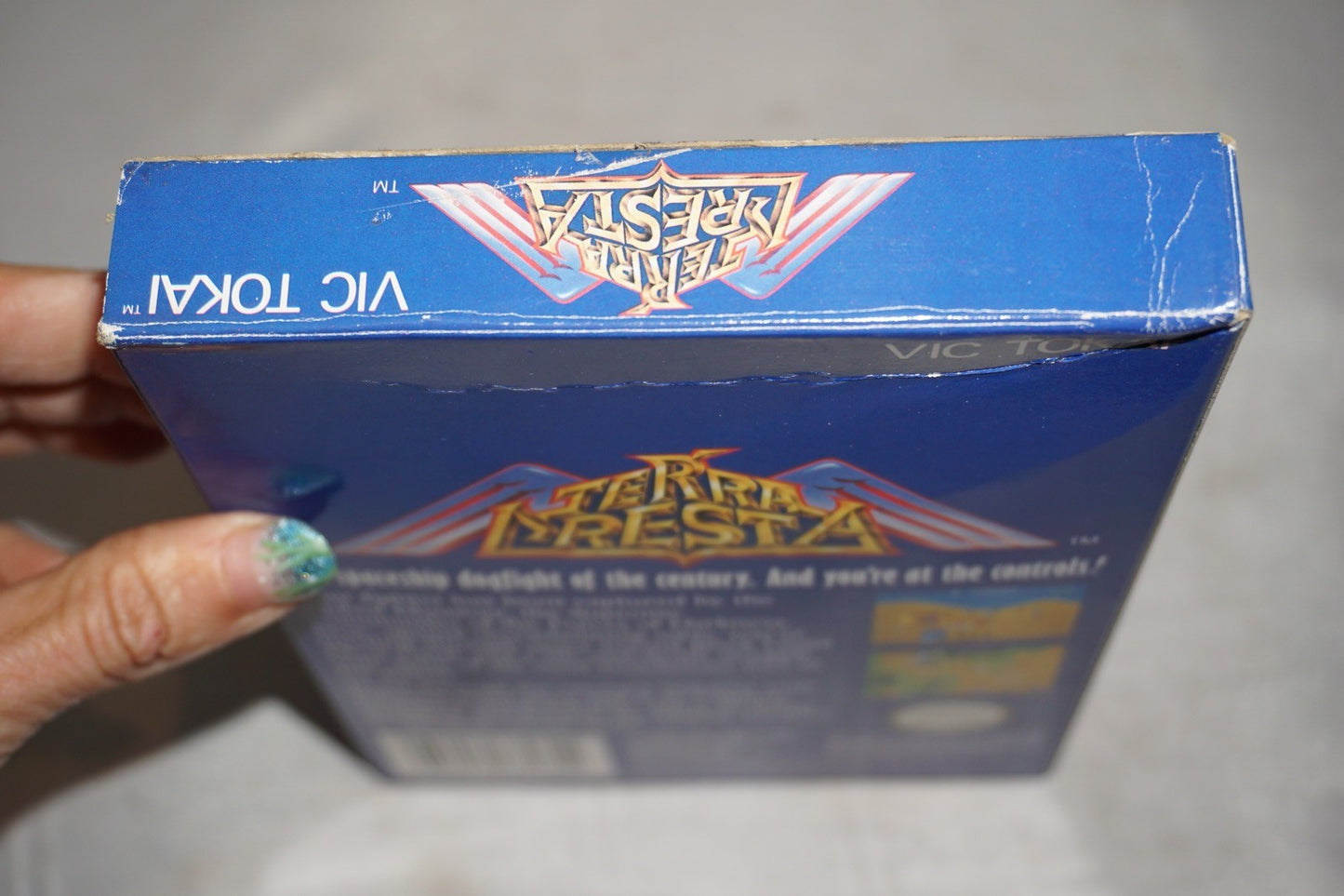 Terra Cresta (Nintendo NES) Complete in Box CIB