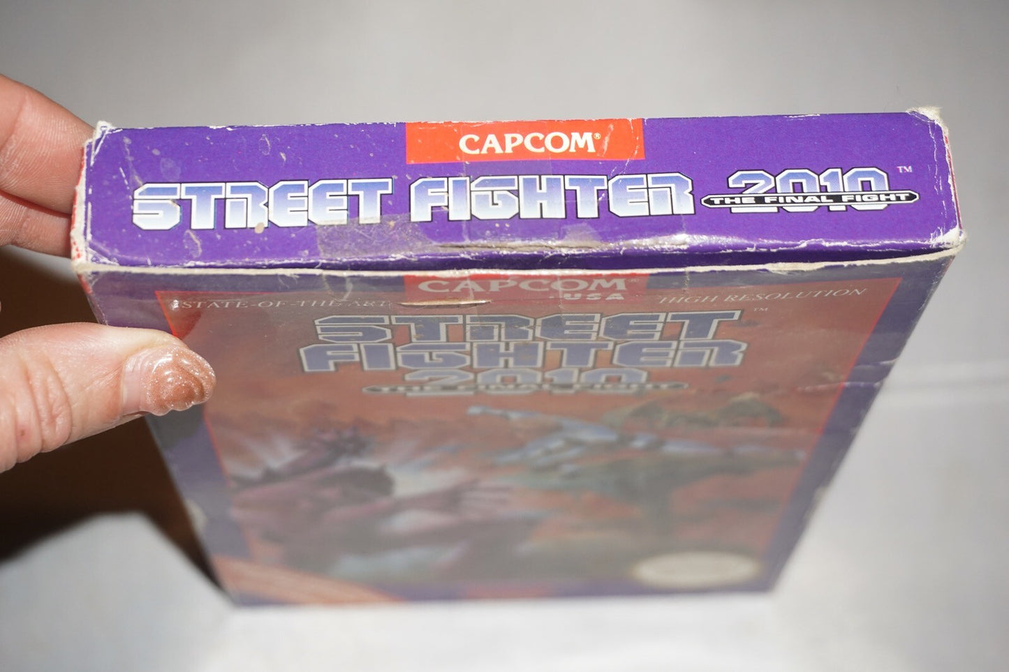 Street Fighter 2010 (Nintendo NES) with Box #2