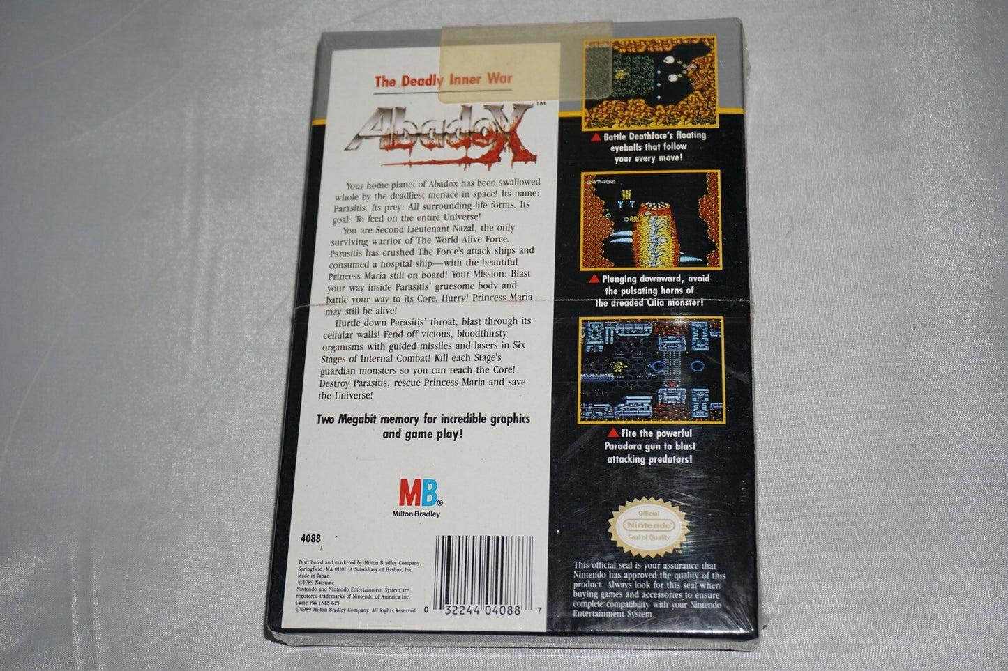 Abadox: The Deadly Inner War (Nintendo NES) NEW Factory Sealed