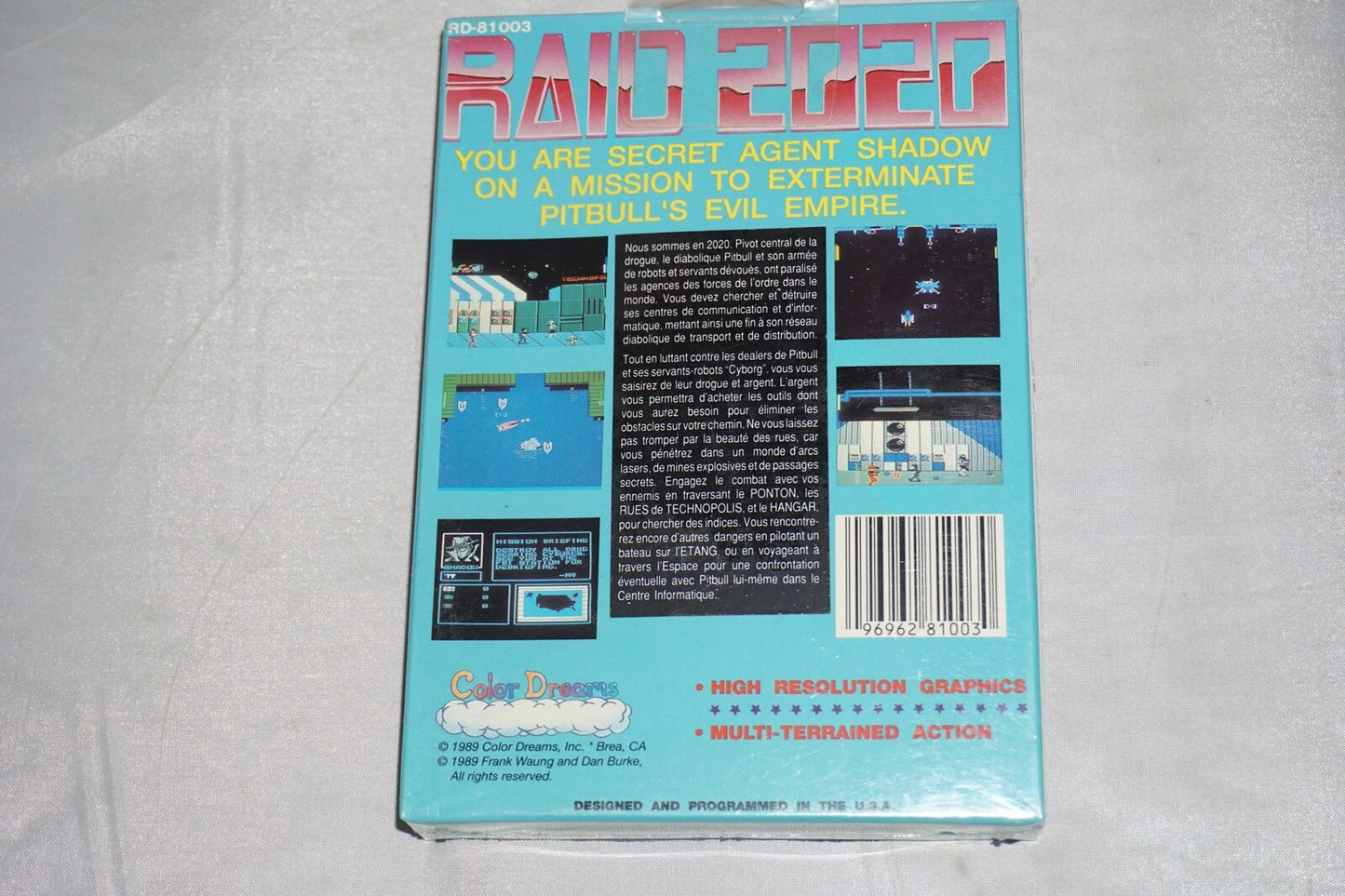 Raid 2020 (Nintendo NES) NEW Factory Sealed