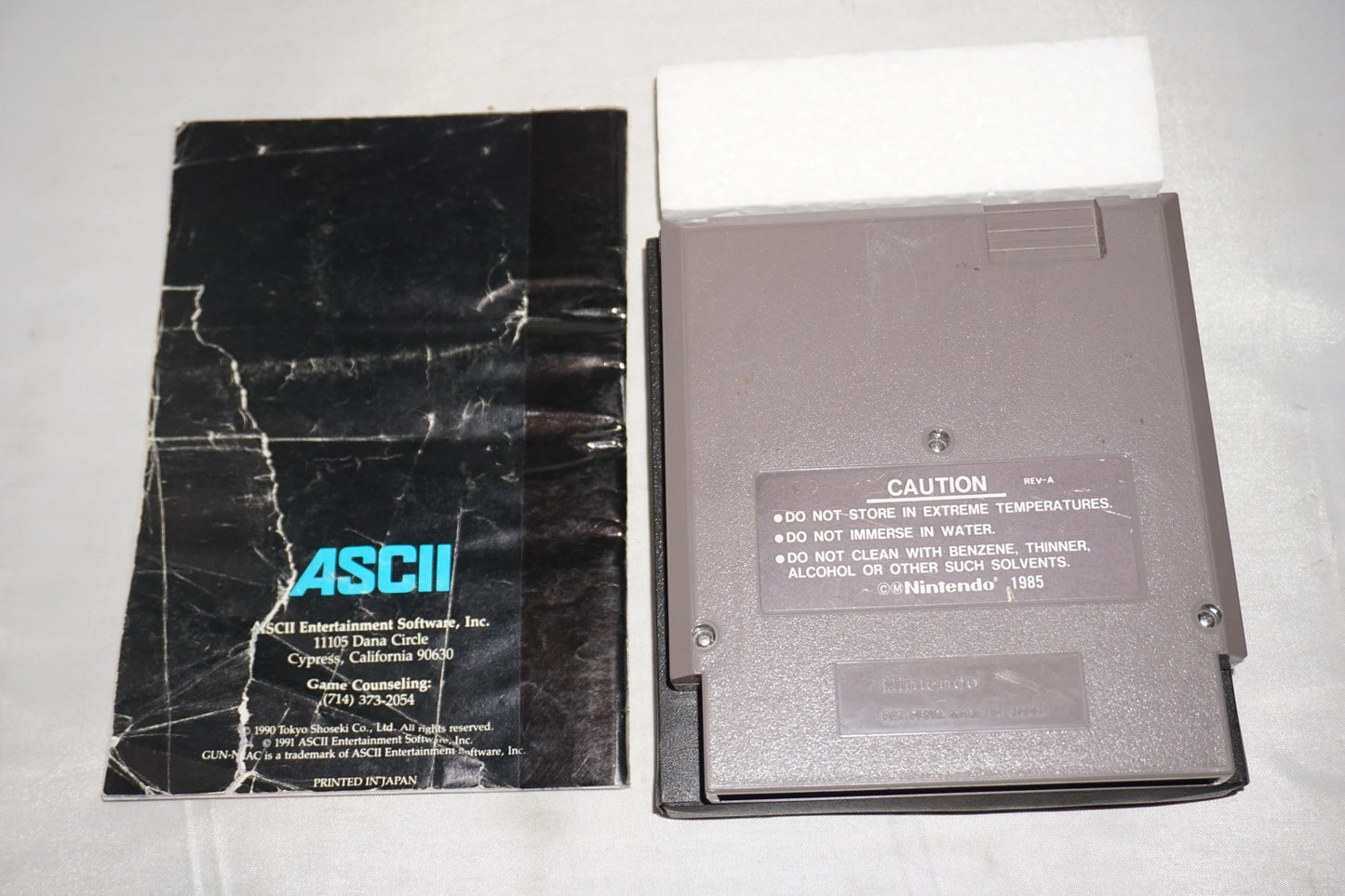 Gun Nac (Nintendo NES) Complete in Box CIB