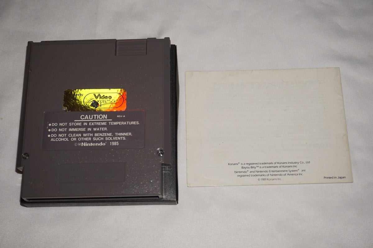 Adventures Of Bayou Billy (Nintendo NES) Complete in Box CIB
