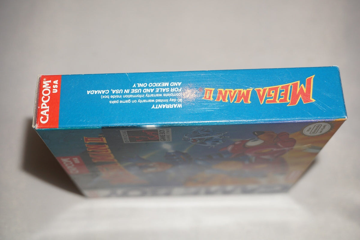Mega Man II 2 (Nintendo Gameboy Game Boy) Complete CIB