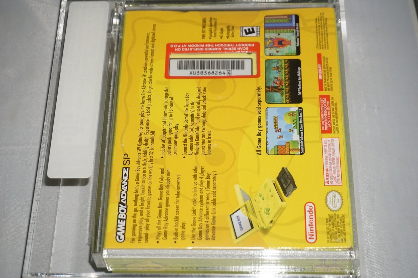 Spongebob Squarepants Game Boy Advance SP System Console NEW Sealed VGA 90+