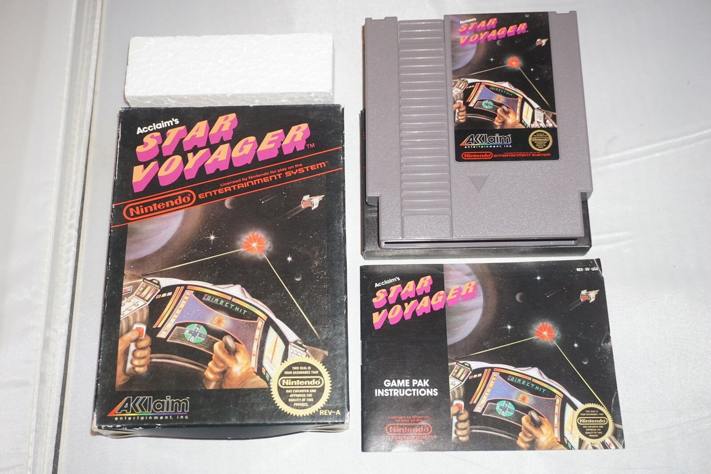 Star Voyager (Nintendo NES) Complete in Box CIB