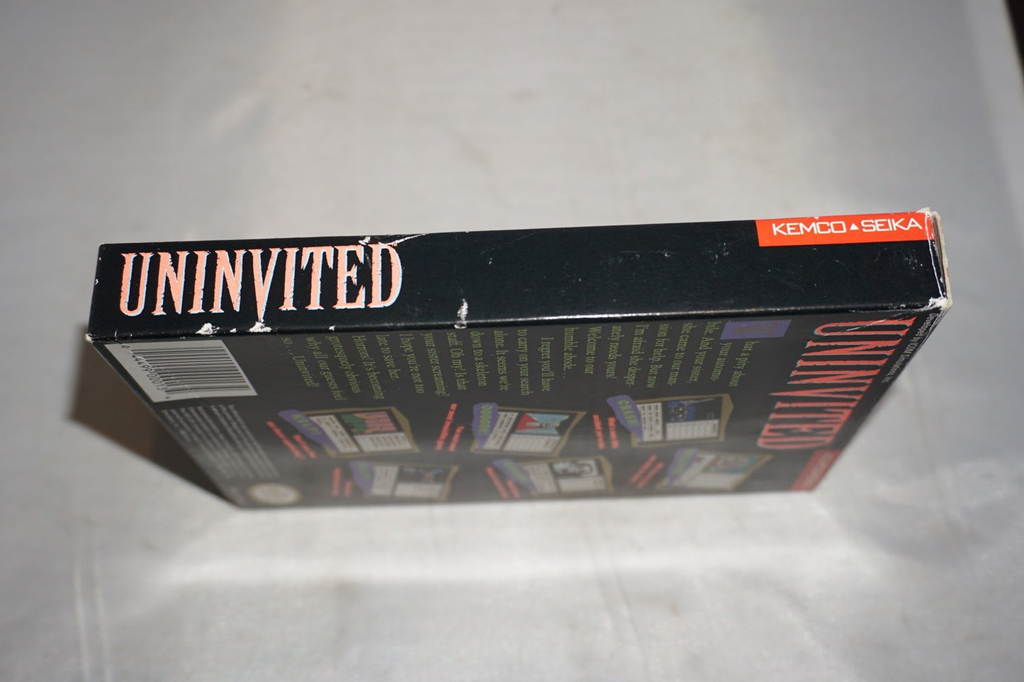 Uninvited (Nintendo NES) Complete in Box CIB