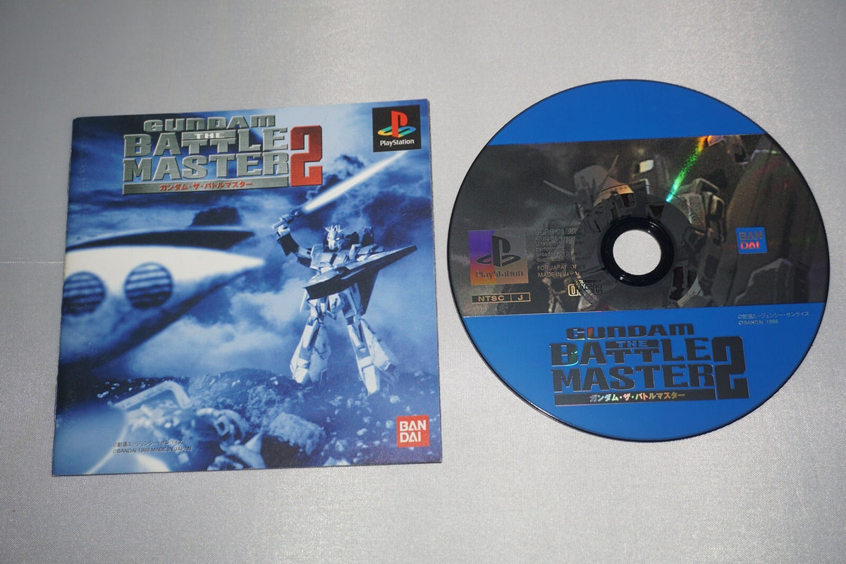 Gundam Battle Master 2 (Sony Playstation 1 ps1) w/ Manual JAPAN