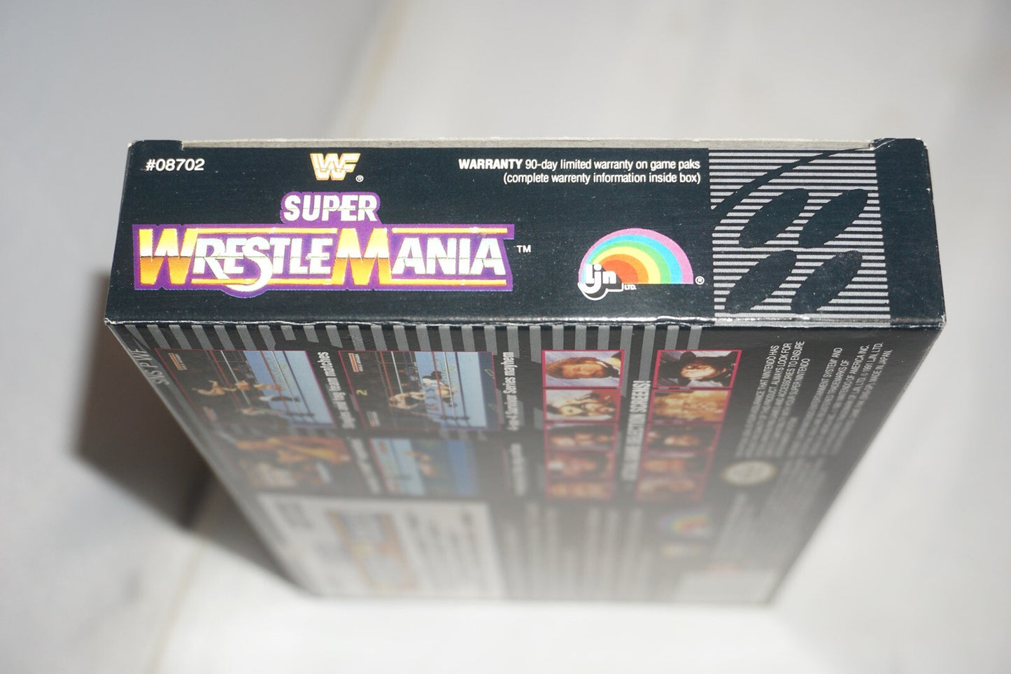 WWF Super Wrestlemania MIJ (Super Nintendo SNES) Complete in Box CIB NEAR MINT