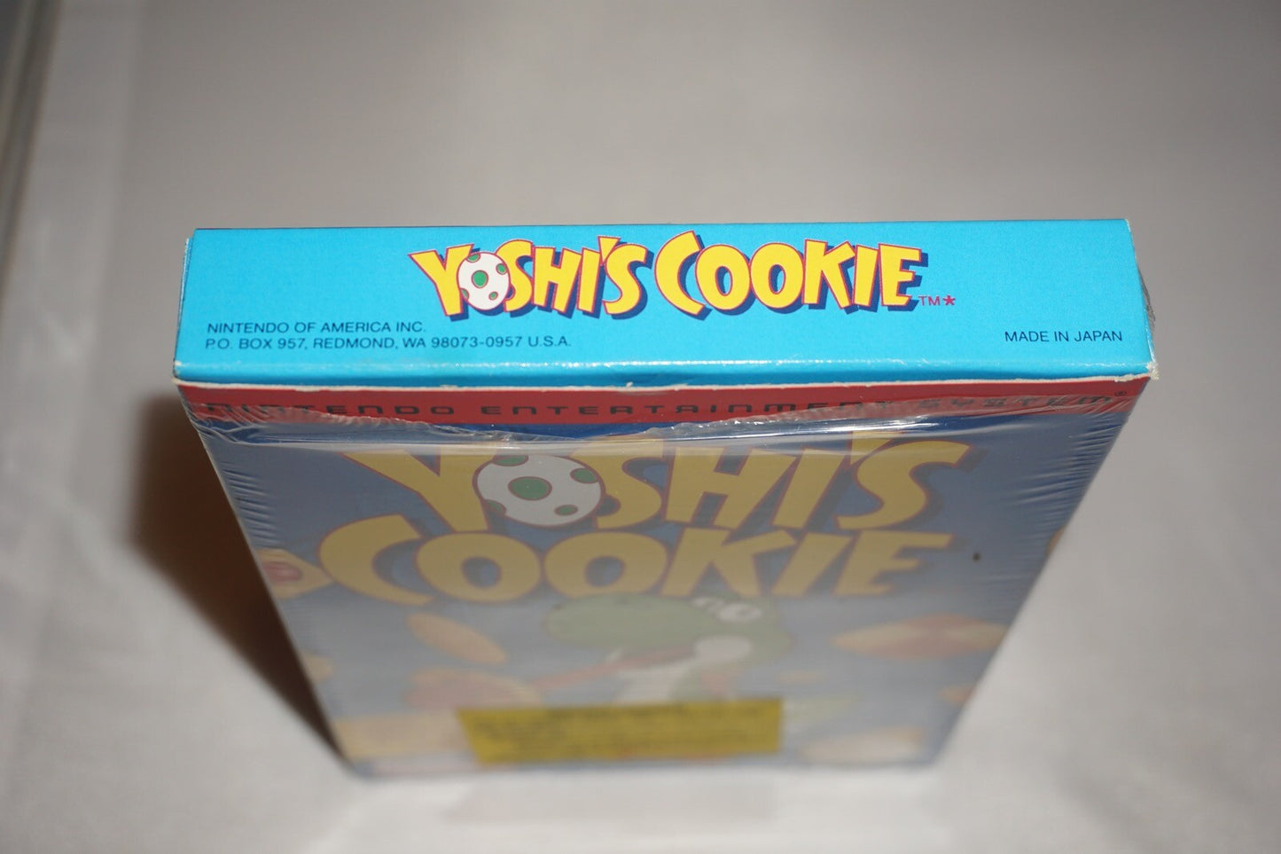 Yoshi's Cookie (Nintendo NES) Complete in Box CIB Near Mint #1