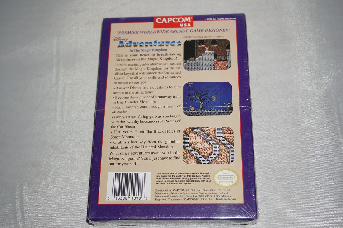 Disney Adventures In Magic Kingdom (Nintendo NES) NEW Factory Sealed