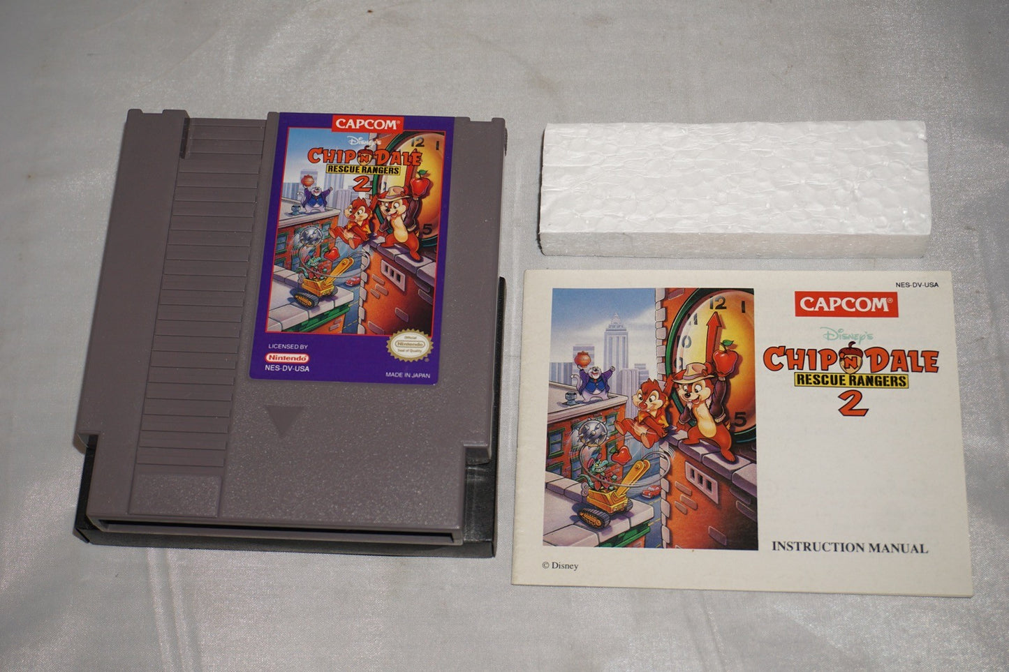 Chip 'n Dale Rescue Rangers 2 (Nintendo NES) Complete in Box CIB