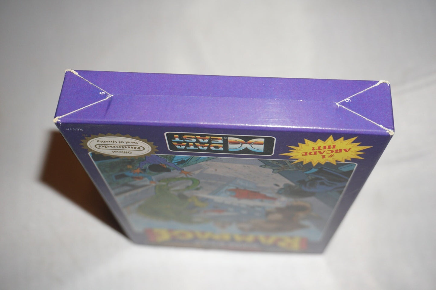 Rampage Oval (Nintendo NES) Complete in Box CIB Near Mint #1