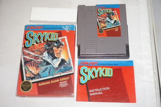 Skykid HANGTAB (Nintendo NES) Complete in Box CIB #2