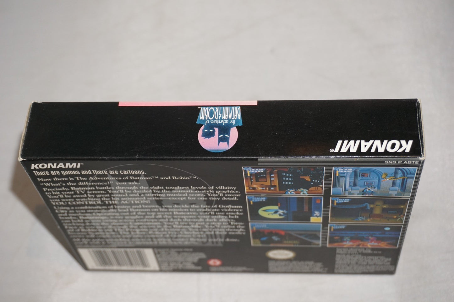 Adventures Of Batman & Robin (Super Nintendo SNES) with Box No Manual