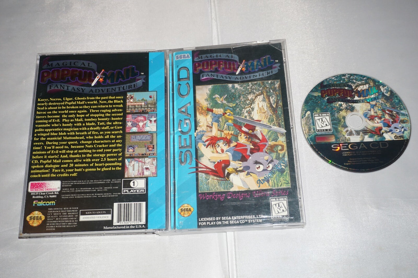 Popful Mail (Sega Cd) Complete
