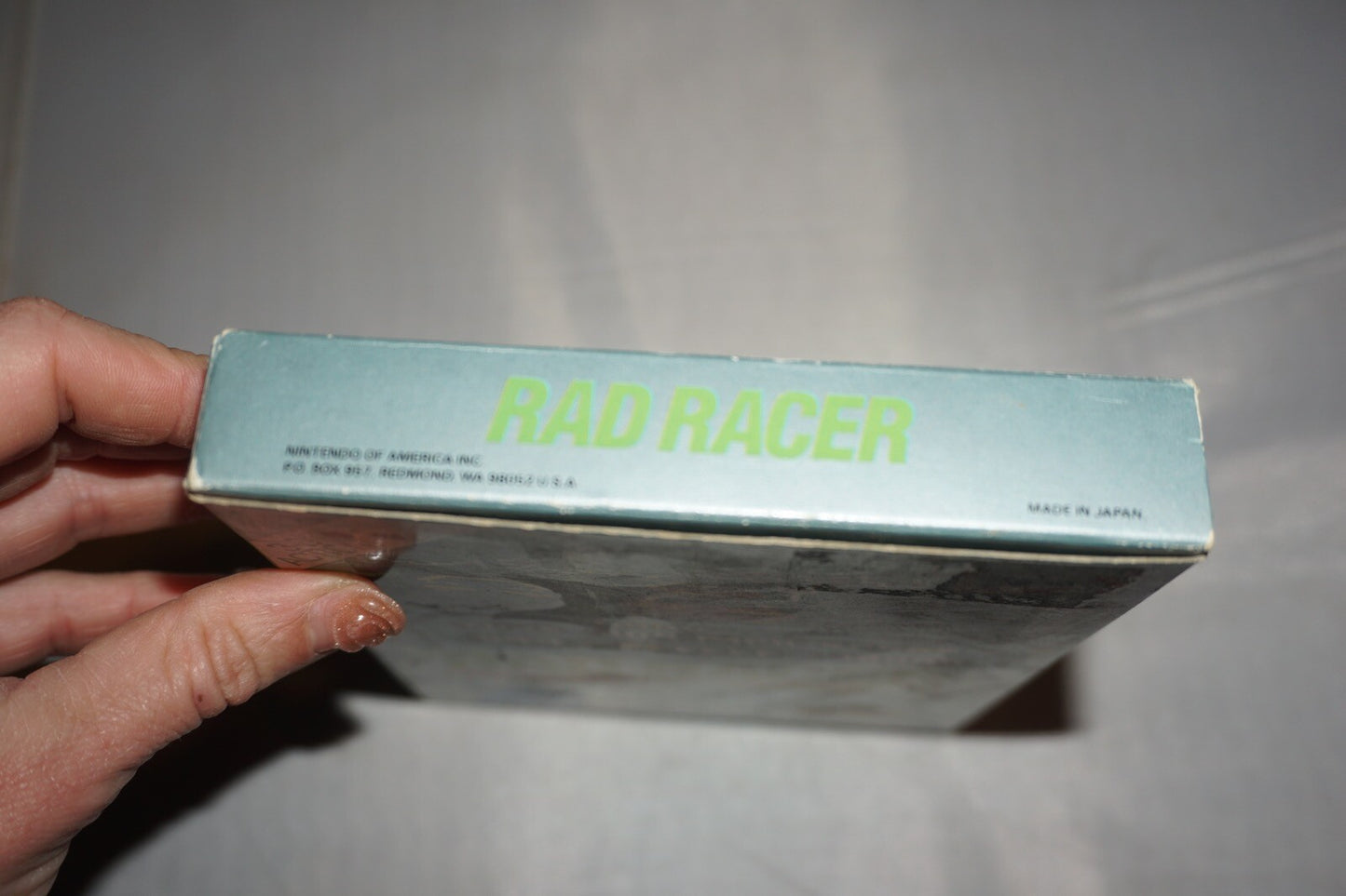 Rad Racer DAYTIME (Nintendo NES) Complete in Box CIB