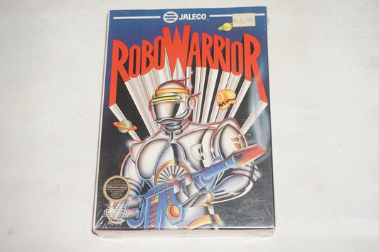 Robowarrior Round Black Sealed (Nintendo NES) NEW Factory Sealed