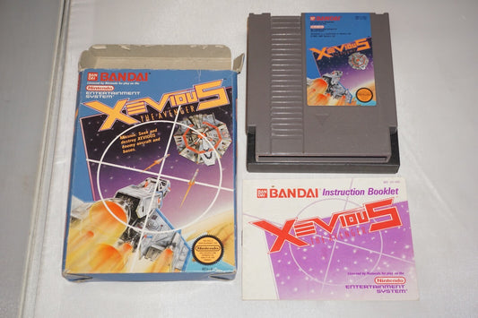 Xevious (Nintendo NES) Complete in Box CIB #2
