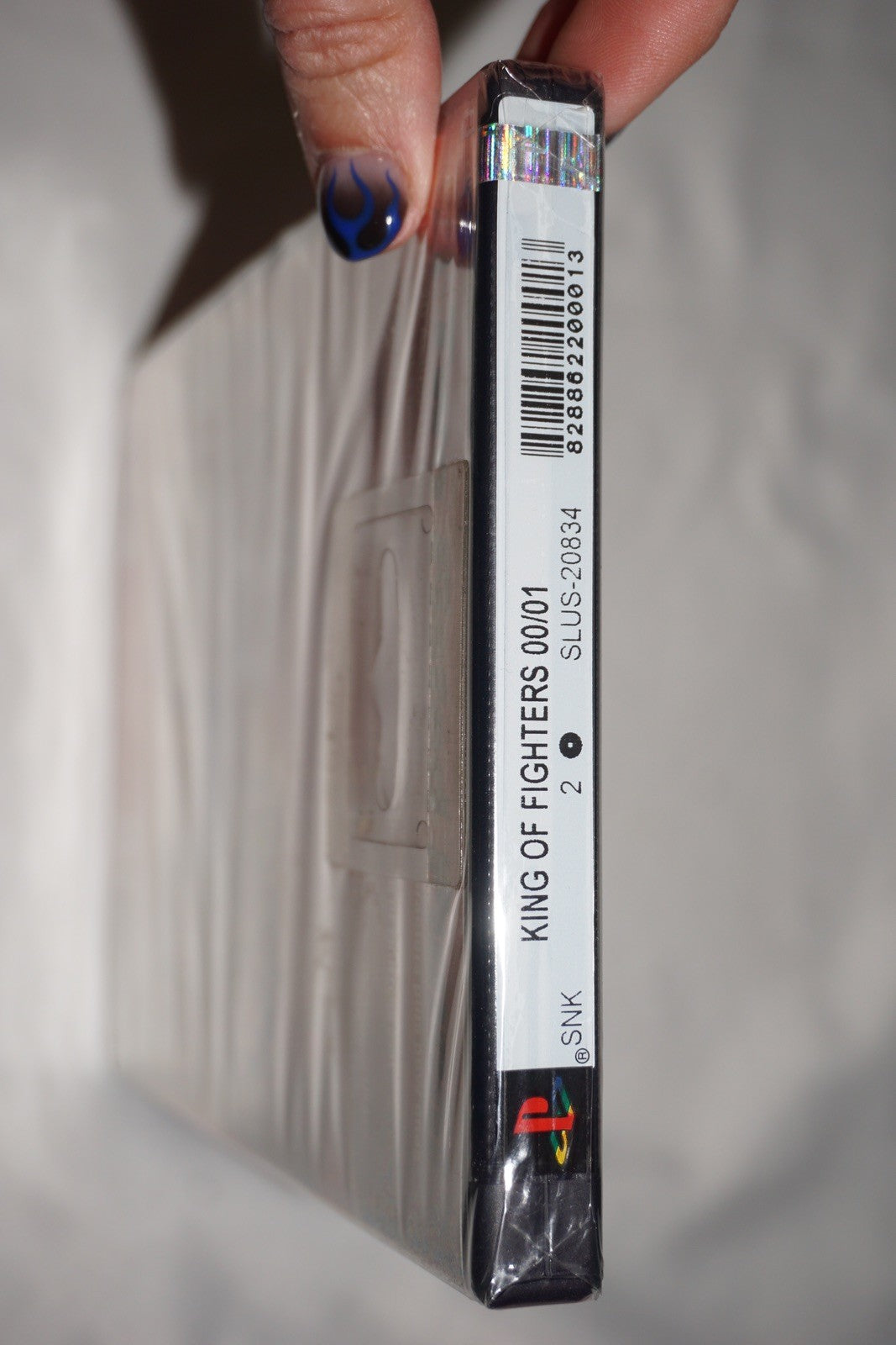 King of Fighters 2000/2001 (Sony Playstation 2 ps2) NEW Sealed OBI Strip 00/01