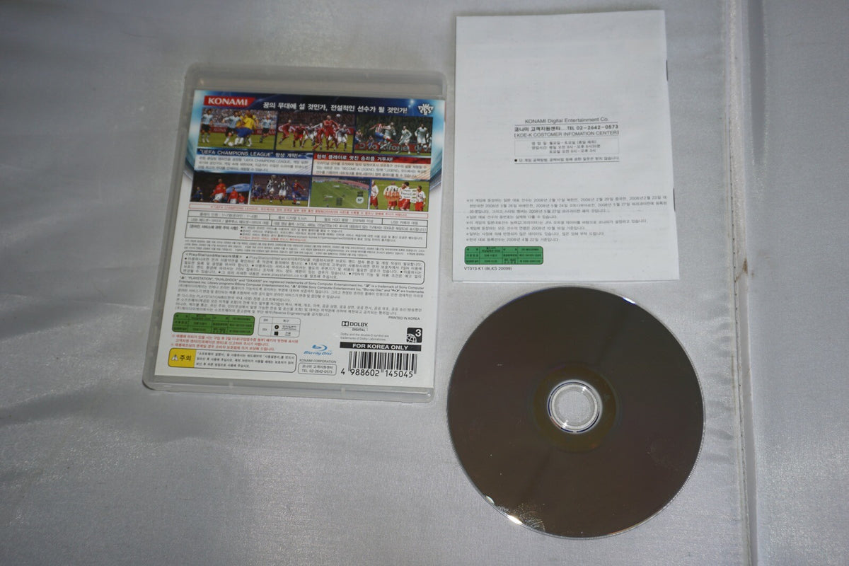 Winning Eleven 2009 (Playstation 3 ps3) Complete KOREAN Import 11