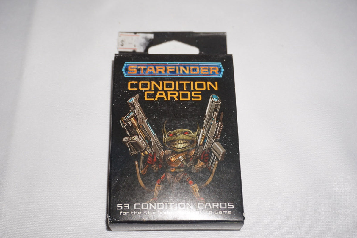 Starfinder Condition Cards Supplemental NEW Sealed