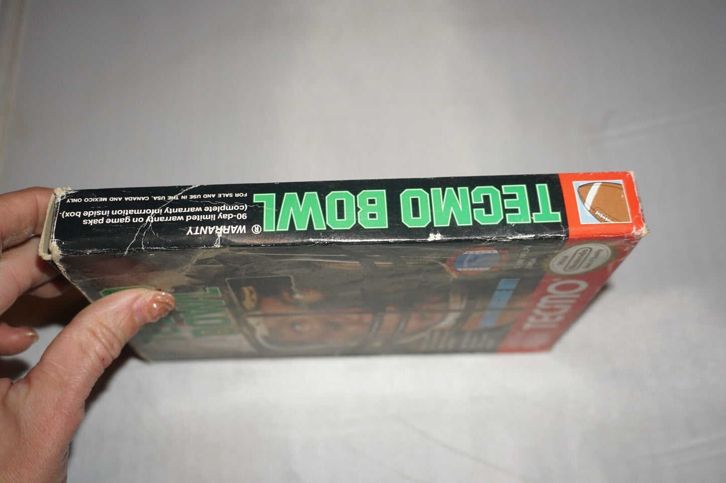 Tecmo Bowl (Nintendo NES) Complete in Box CIB #4