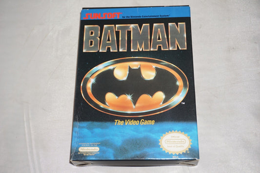 Batman (Nintendo NES) Complete in Box w/ Reg Card CIB