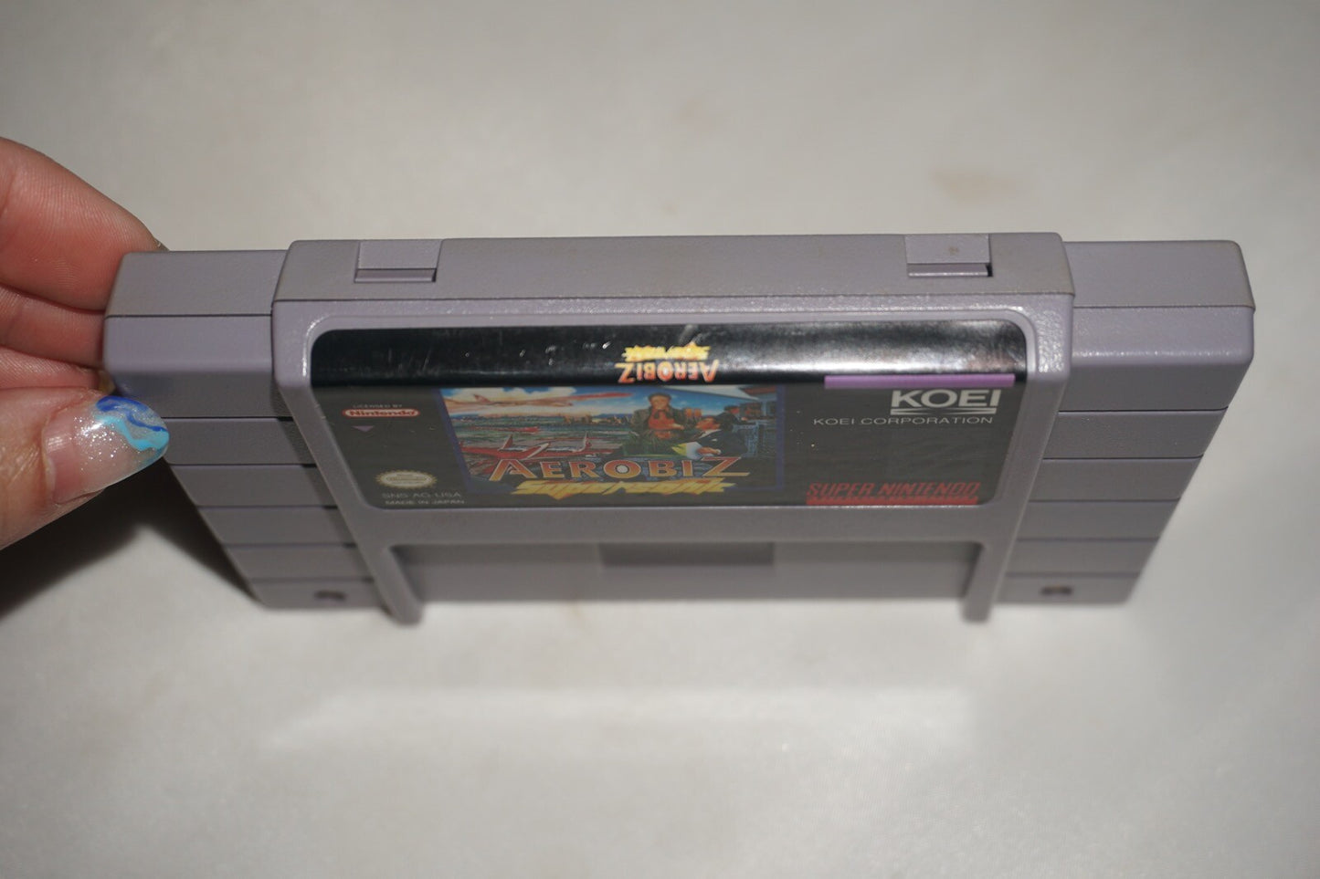 Aerobiz Supersonic (Super Nintendo SNES) Cart Only