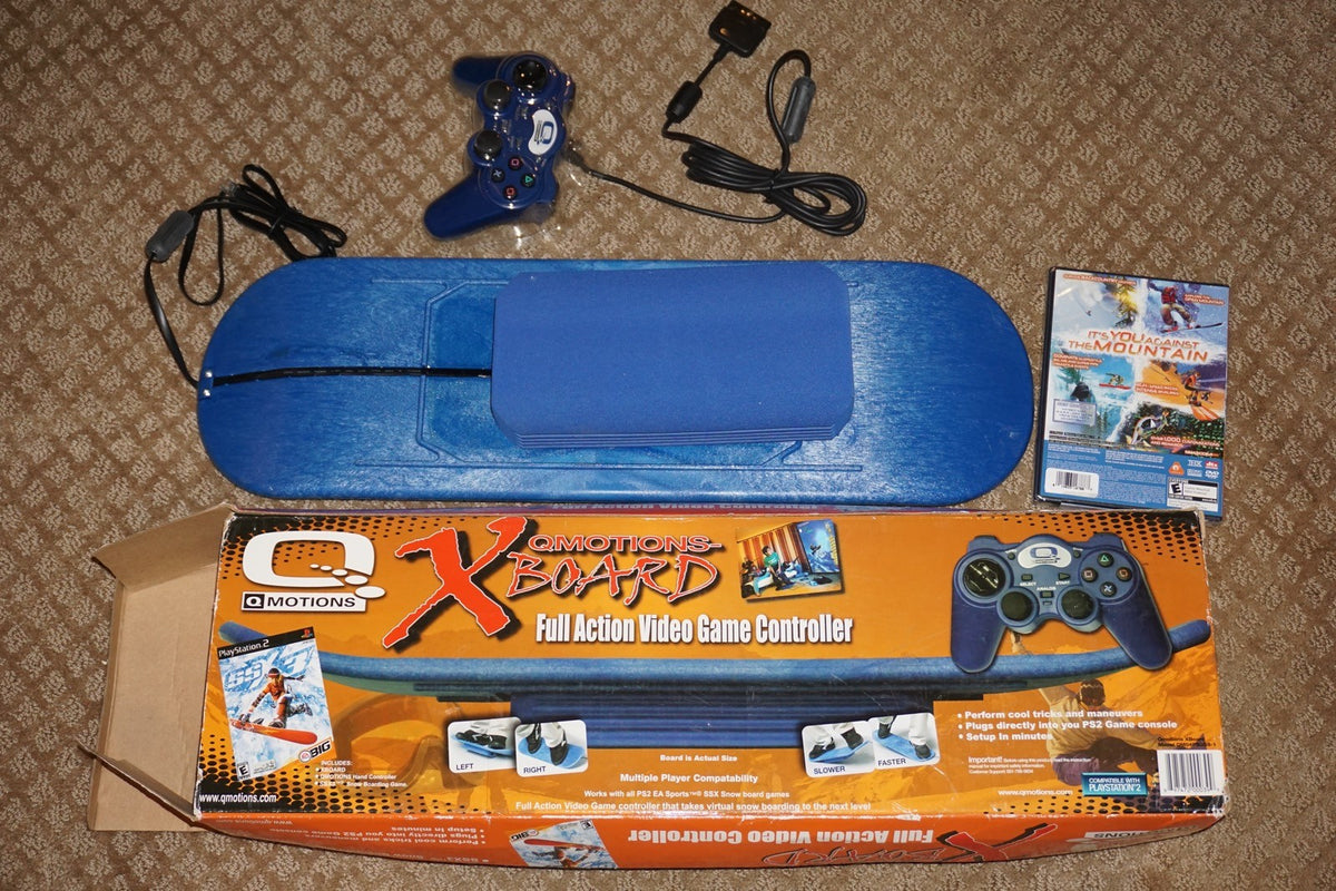 QMotions Board Skateboard w/ SSX 3 (Playstation 2 ps2) NEW in Box