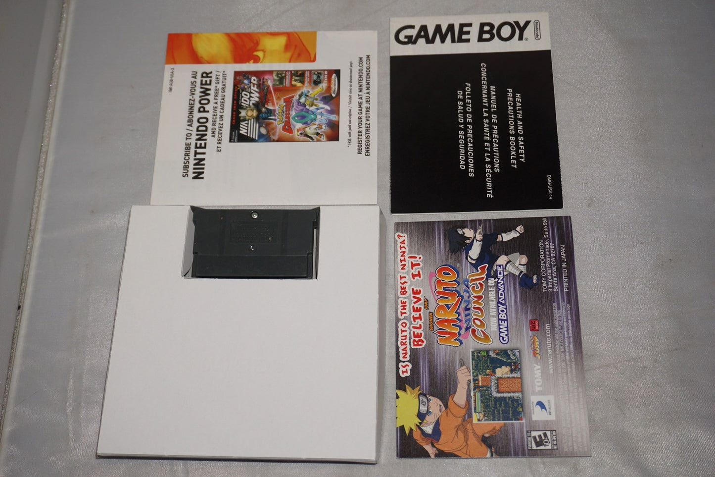 Naruto Ninja Council 2 (Gameboy Advance GBA Game Boy) Complete CIB Authentic