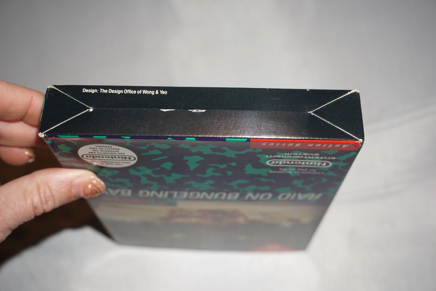 Raid On Bungeling Bay HANGTAB (Nintendo NES) Complete in Box CIB