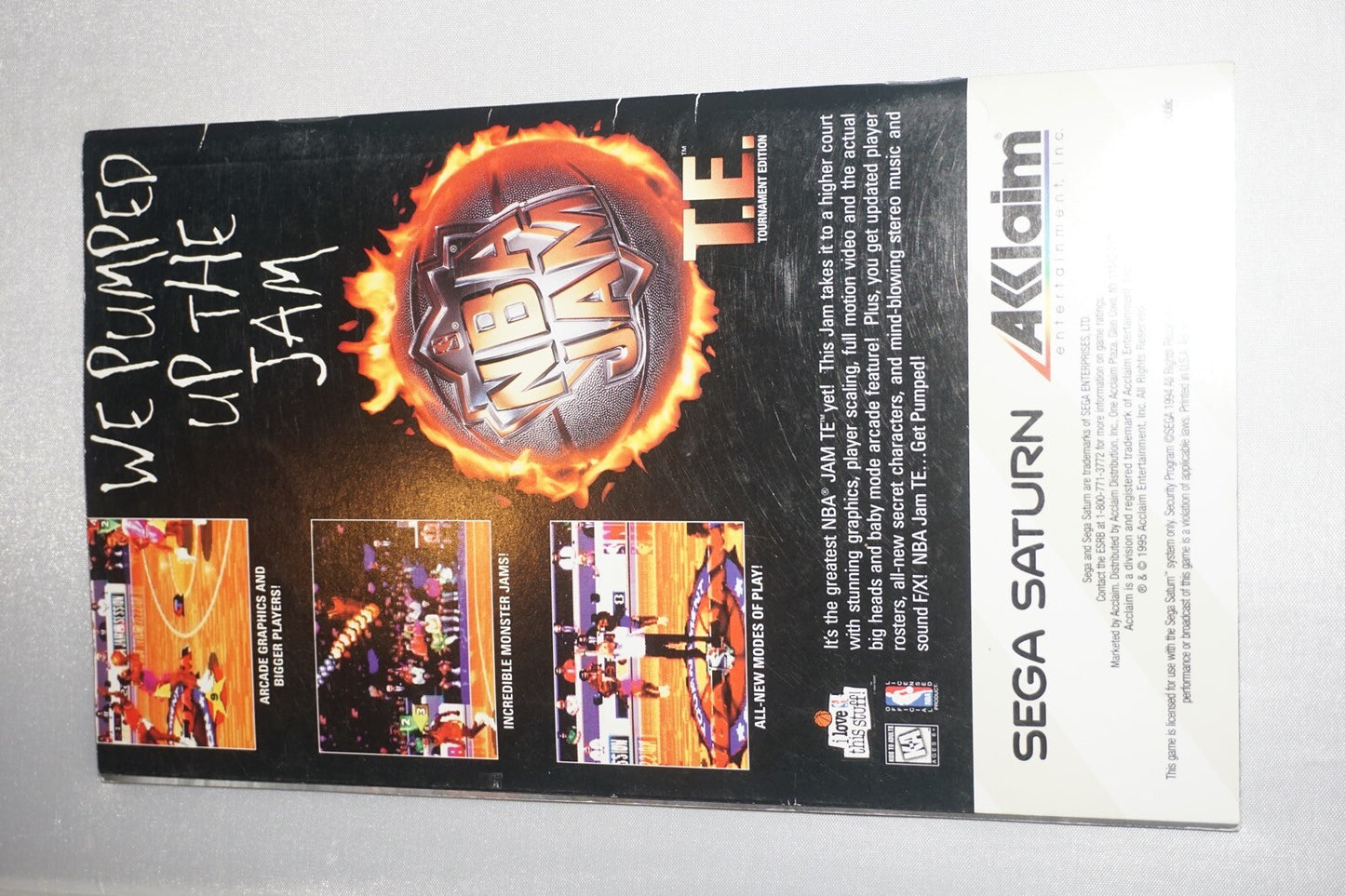 Galactic Attack (Sega Saturn) Complete w/ Reg Card