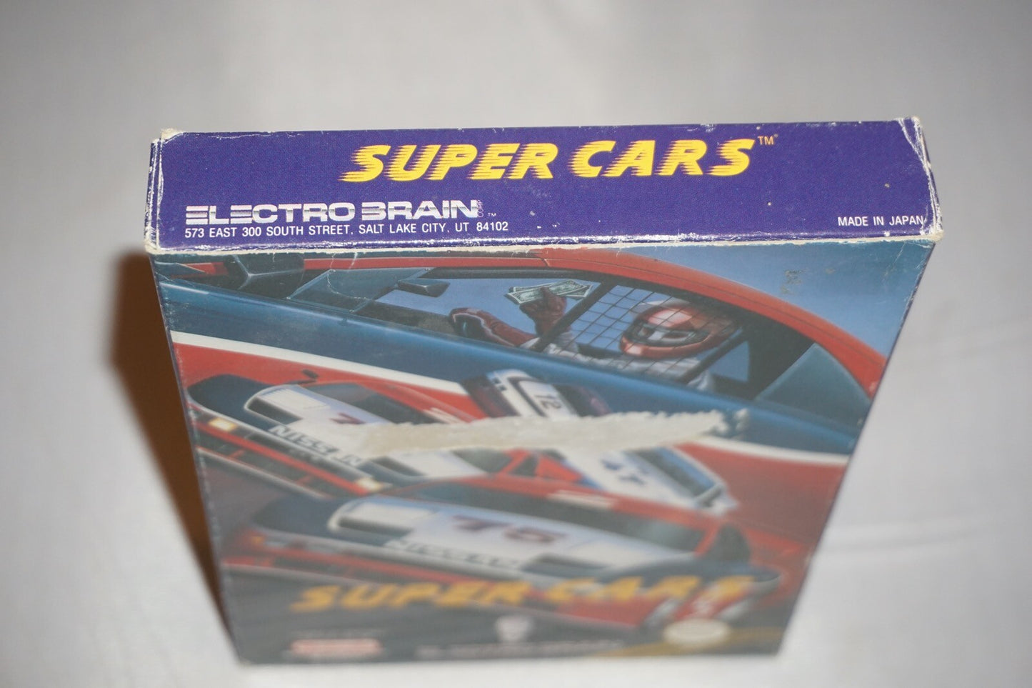 Super Cars (Nintendo NES) with Box