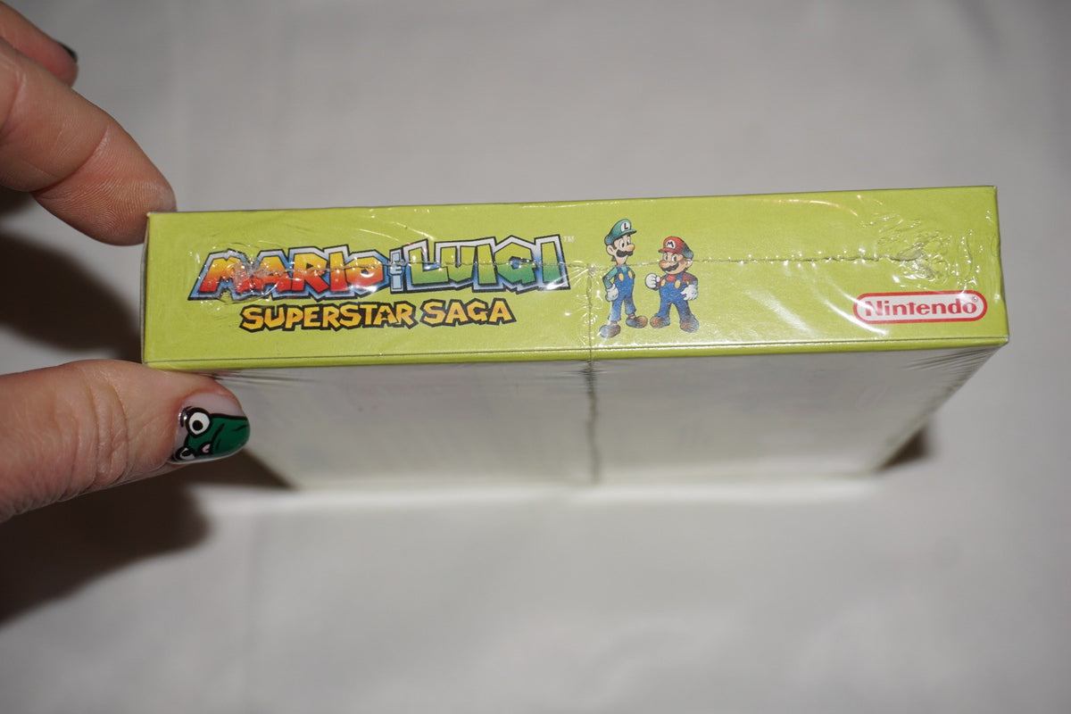 Mario & Luigi Superstar Saga PC (Nintendo Game Boy Advance Gameboy) NEW Sealed