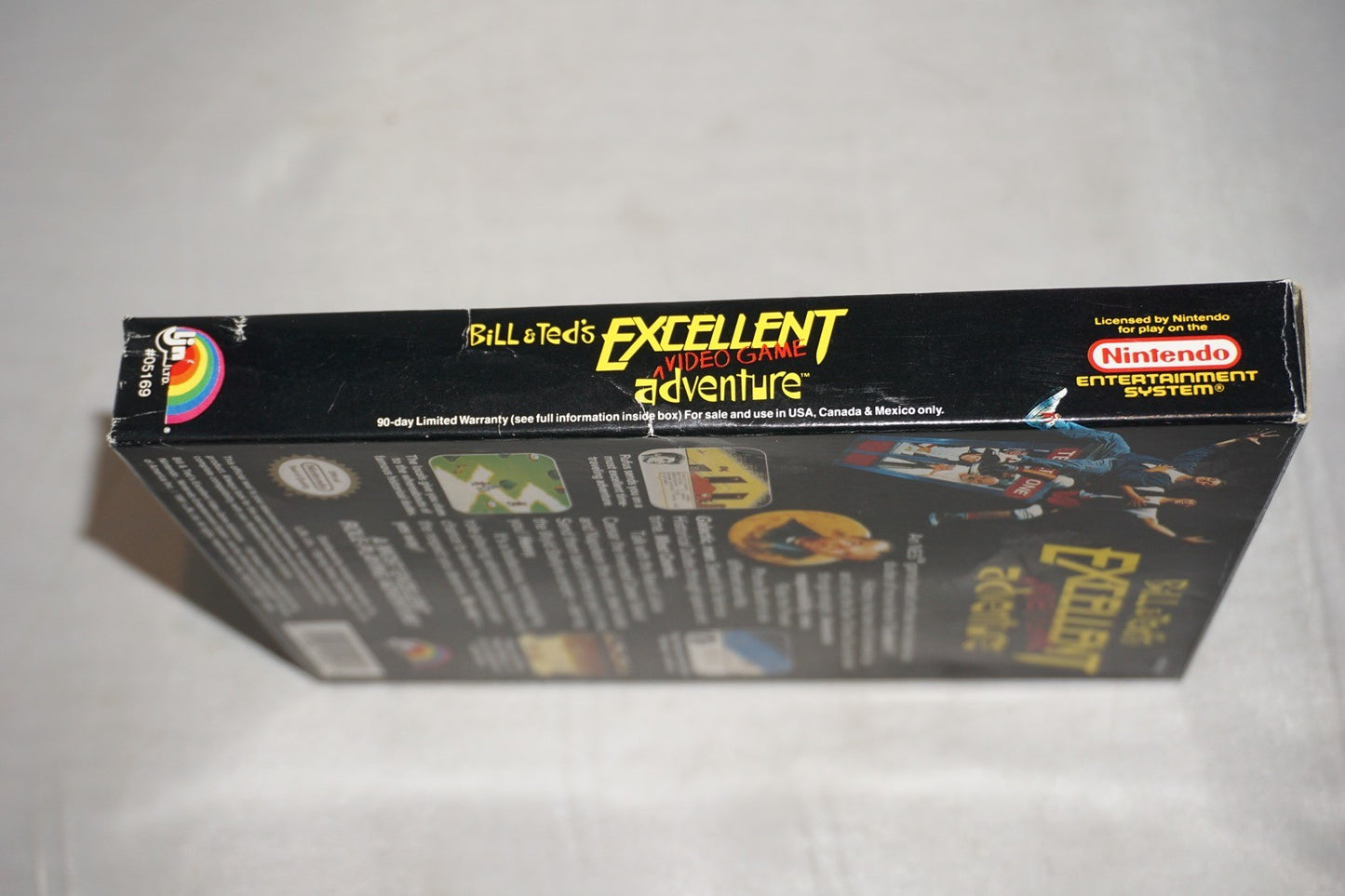 Bill & Ted's Excellent Adventure (Nintendo NES) Complete in Box CIB