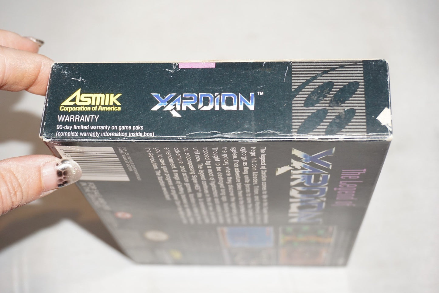 Xardion (Super Nintendo SNES) Complete in Box CIB
