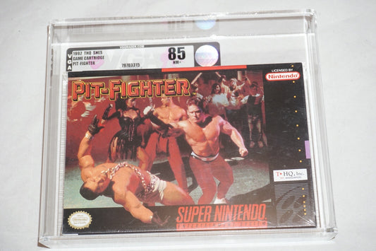 Pit-Fighter (Super Nintendo SNES) NEW Factory Sealed VGA Graded 85