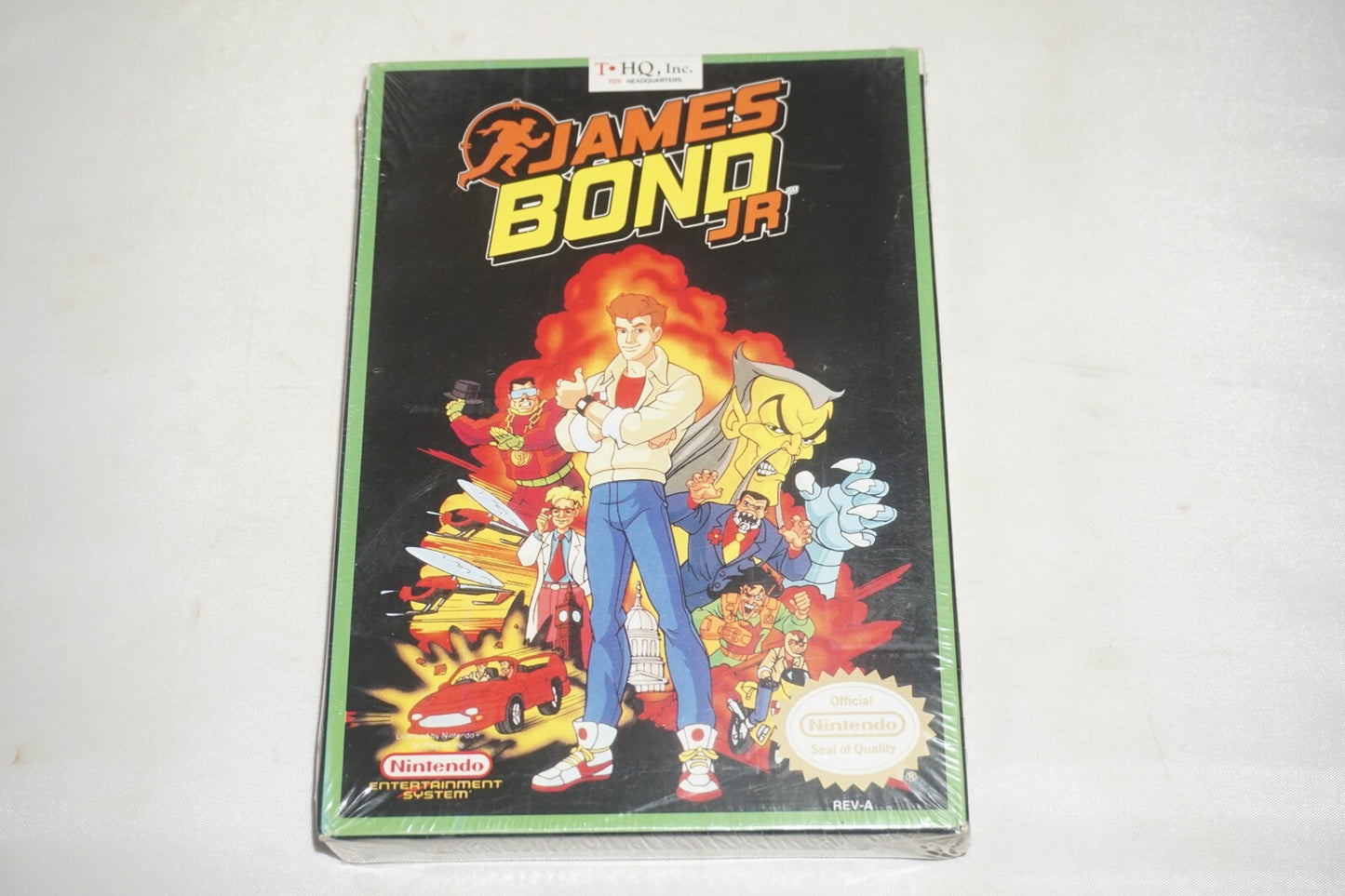 James Bond Jr (Nintendo NES) NEW Factory Sealed