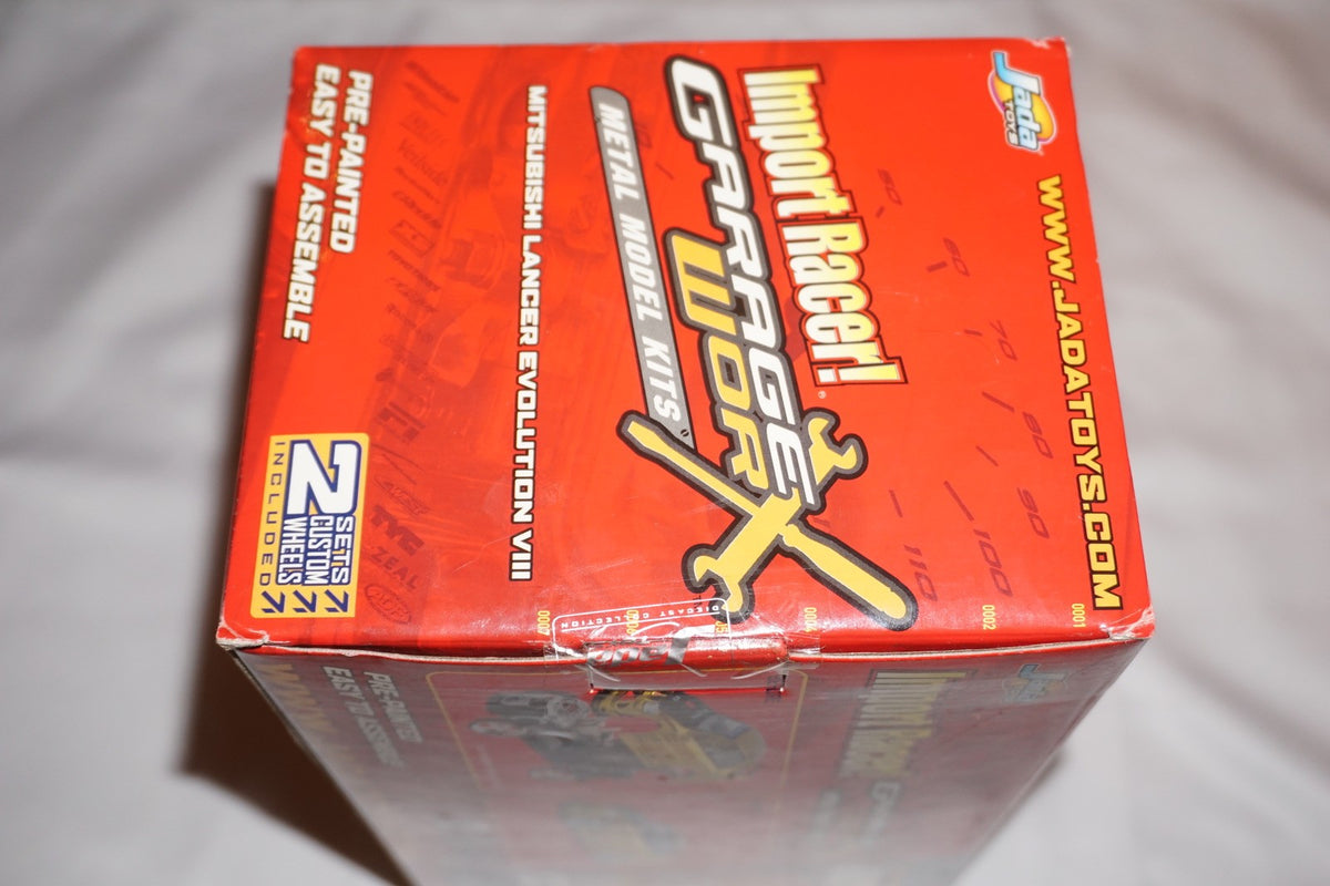 Mitsubishi Lancer Evolution VIII 8 Evo Gold Garage Worx Jada Toys 1:24 NEW