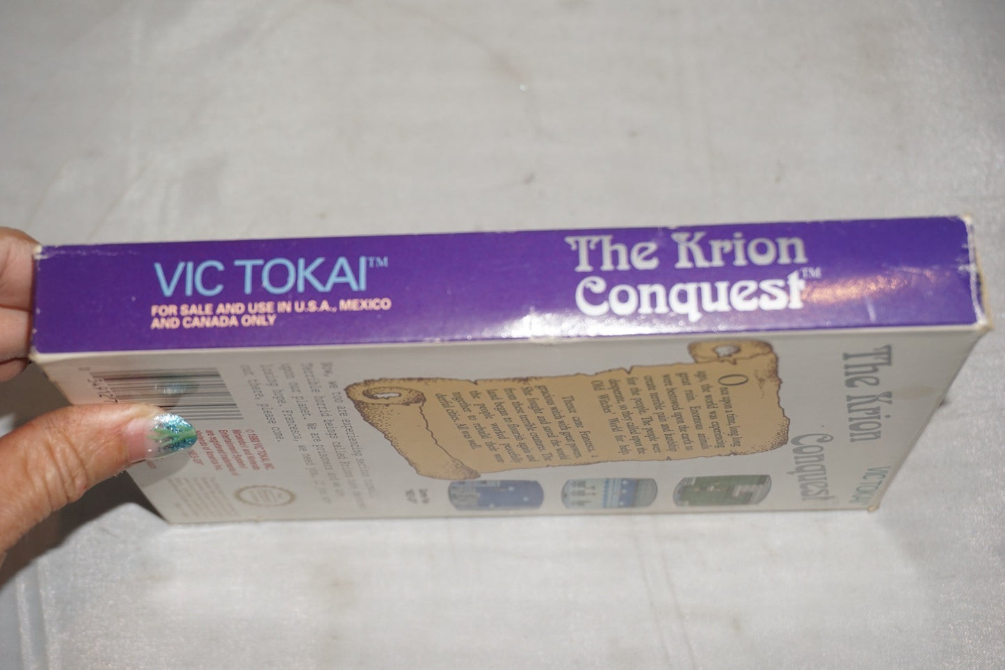 Krion Conquest (Nintendo NES) Complete in Box CIB