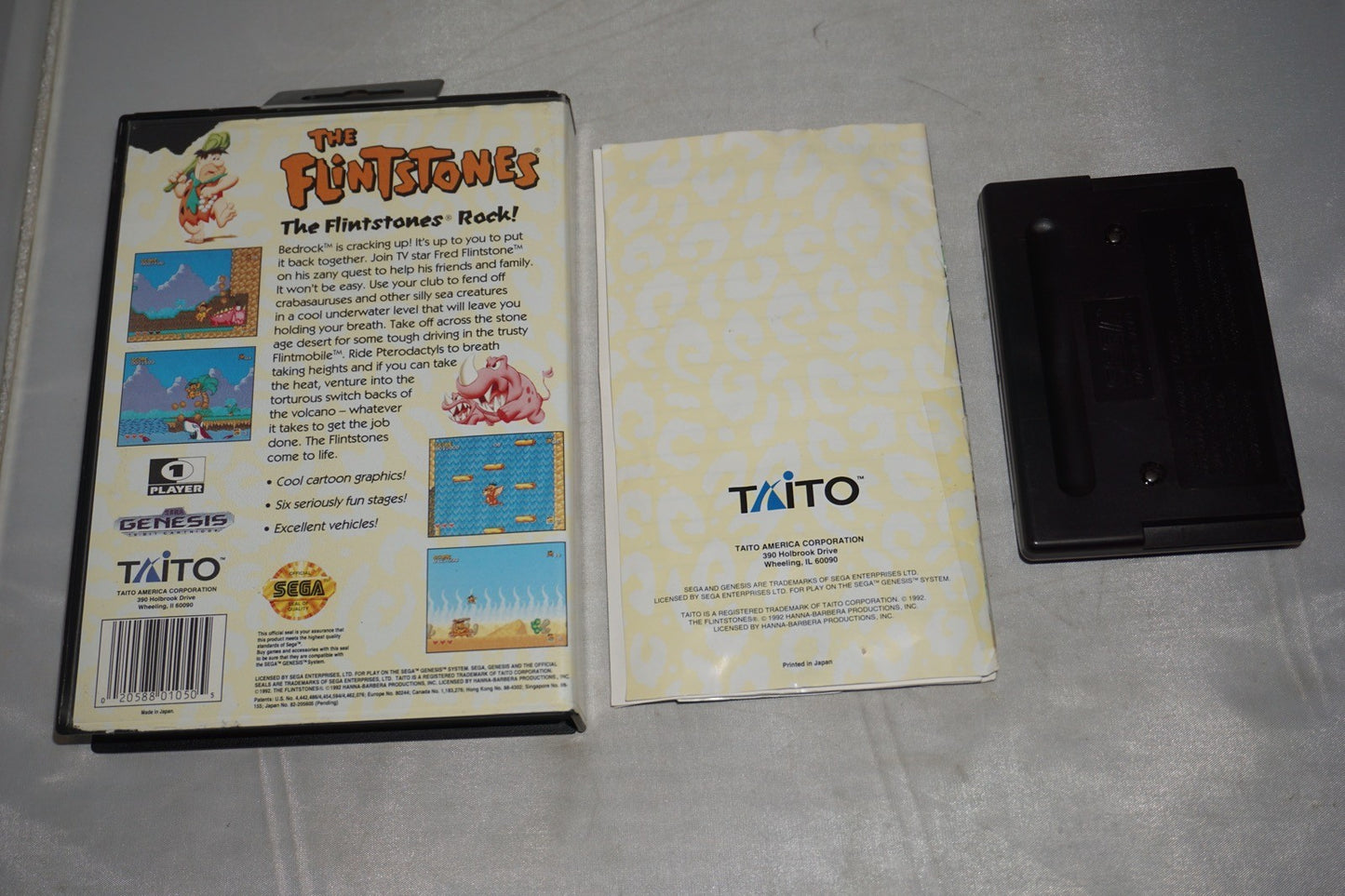 Flintstones (Sega Genesis) Complete