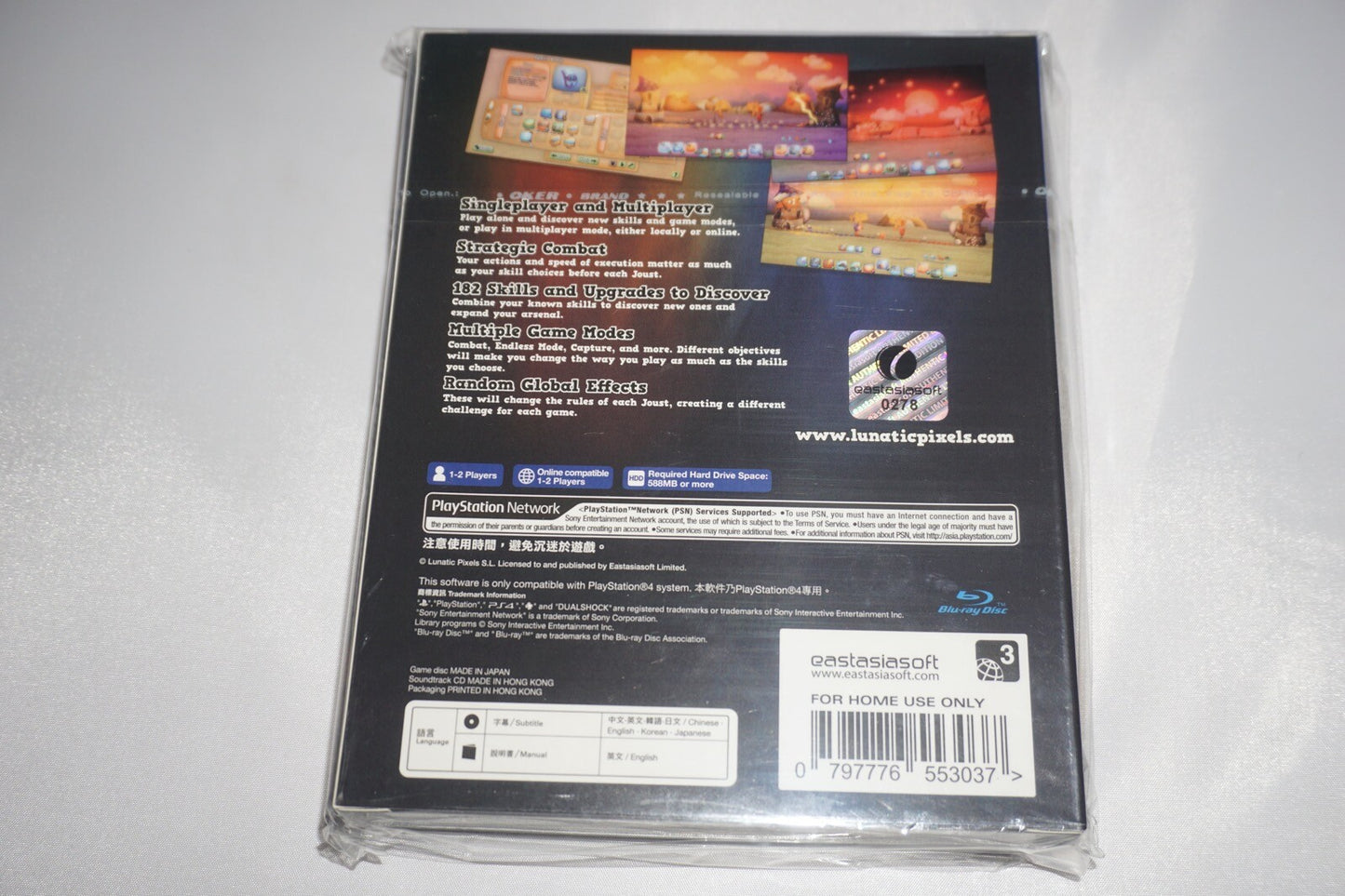 Alchemic Jousts Limited (Sony Playstation 4 ps4) NEW Sealed