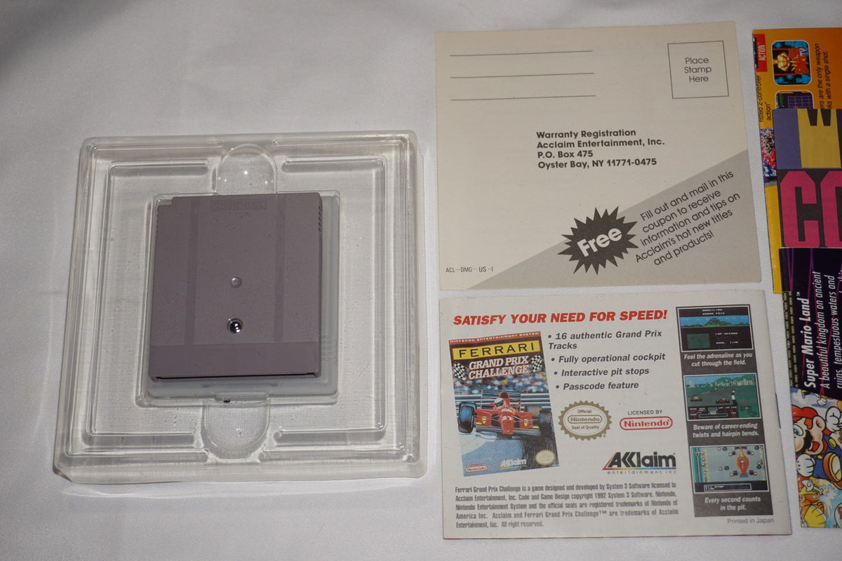 Ferrari Grand Prix Challenge (Nintendo Game Boy) Complete in Box w/ Reg CIB