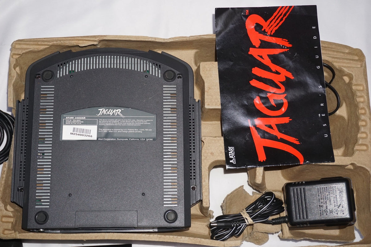 Atari Jaguar Console System Complete in Box w/ Cybermorph CIB Tested