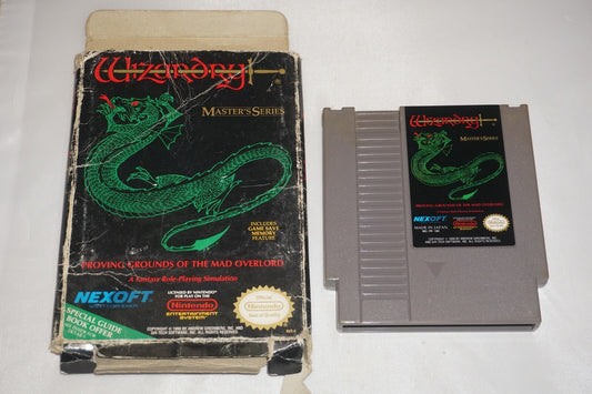 Wizardry: Proving Grounds of the Mad Overlord (Nintendo NES) with Box #2