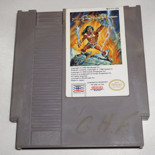 Conan: The Mysteries of Time (Nintendo NES) Cart Only