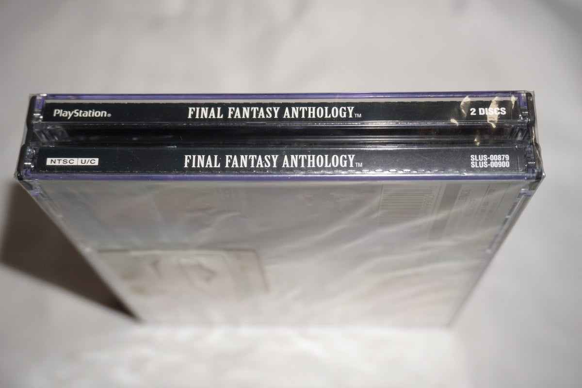 Final Fantasy Anthology Original Black (Sony Playstation 1 ps1) NEW Sealed