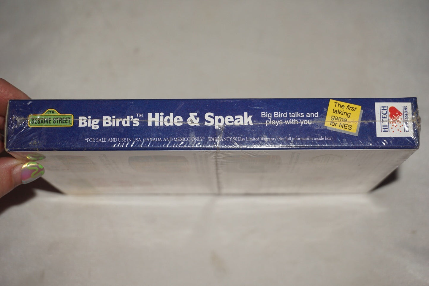 Sesame Street Big Bird's Hide & Speak (Nintendo NES) NEW Factory Sealed