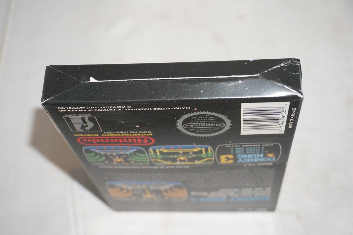 Donkey Kong 3 (Nintendo NES) Complete in Box CIB