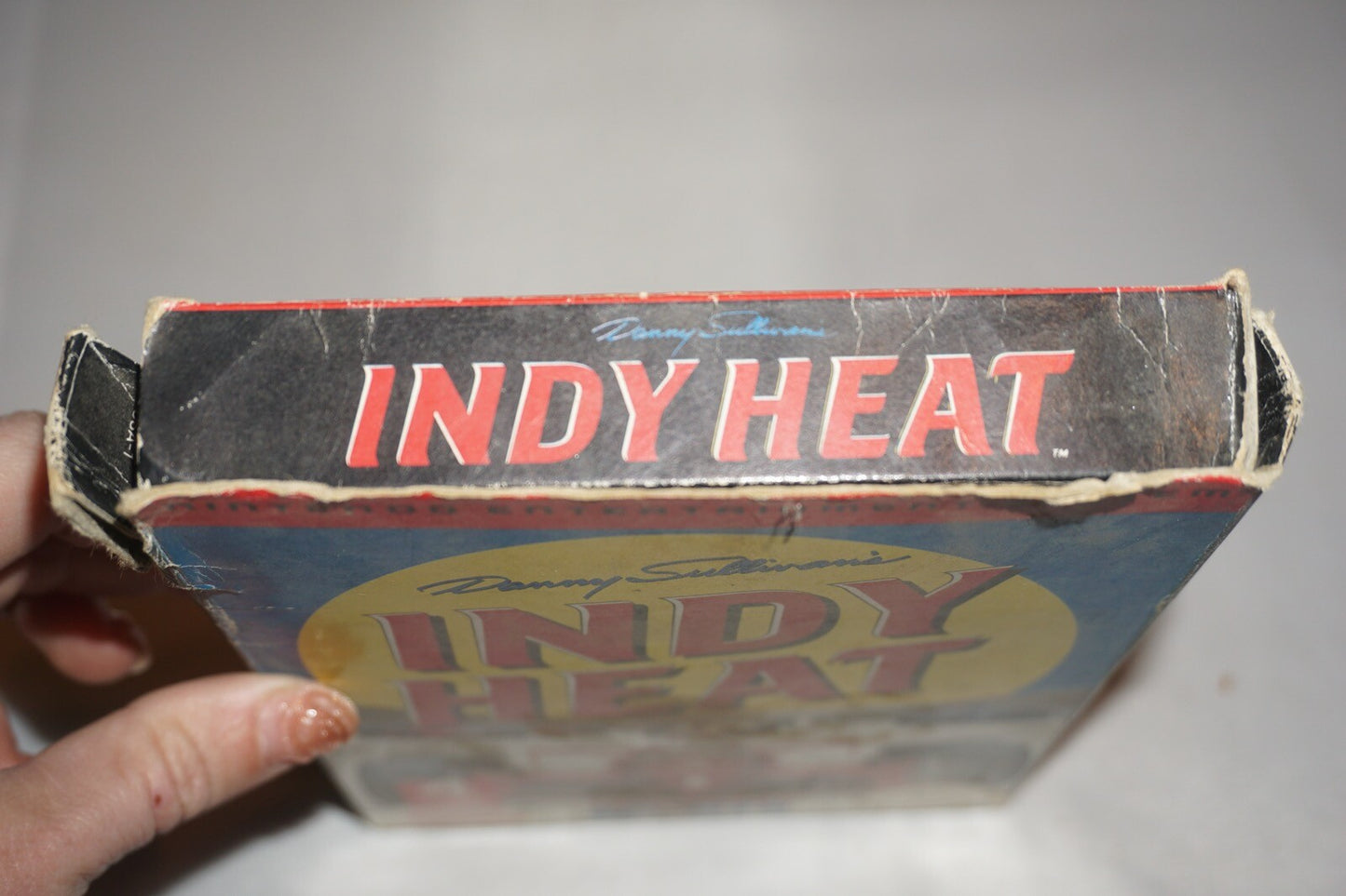 Danny Sullivan's Indy Heat (Nintendo NES) Complete in Box CIB